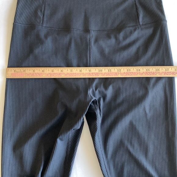 Girlfriend Collective Black RIB High-Rise Legging XL - Picture 8 of 11